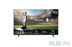 Телевизор Hisense QLED 55" черный 4K Ultra HD Smart TV 55E7NQ